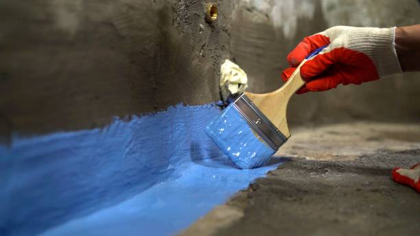 SJ Waterproofing Pros commercial waterproofing team near Glencoe, KY